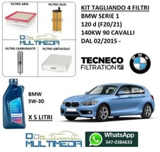 TAGLIANDO FILTRI OLIO