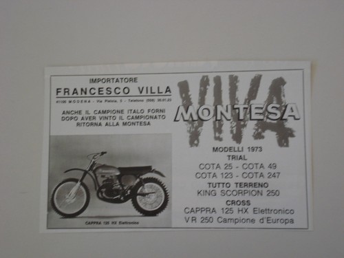 Advertising pubblicità 1973 - advertising,
