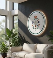 Arte da parete rotonda in