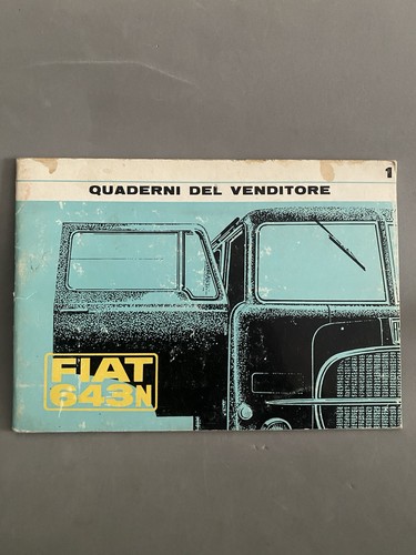 Quaderno del venditore fiat - del,