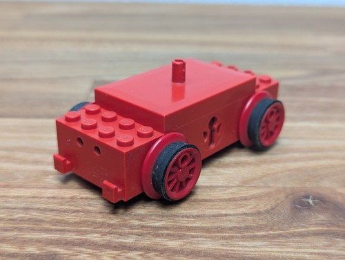 Lego red train - motore, 7730