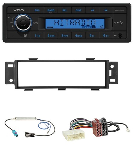 Autoradio usb vdo aux 1din - usb, mp3