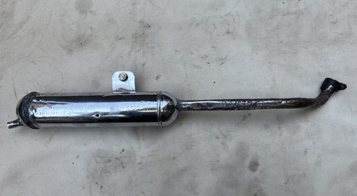 Marmitta cromata piaggio ciao - marmitta,
