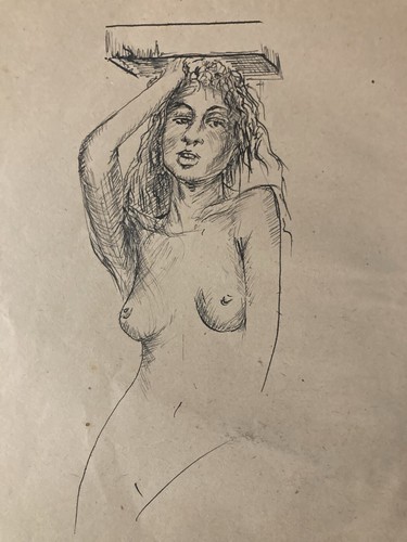 Molto bello disegno inchiostro - disegno,