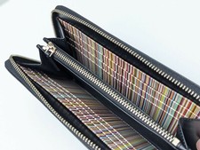 Paul Smith Portafoglio Nuovo con Etichetta Firma Righe Interno Viaggio Prezzo