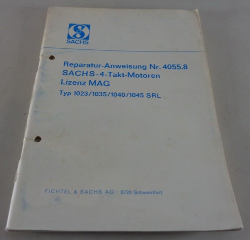 Manuale riparazione sachs - manuale, di