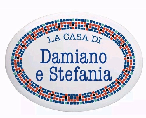 Numeri civici ceramica - numeri,