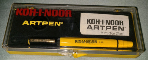 Penna artistica vintage