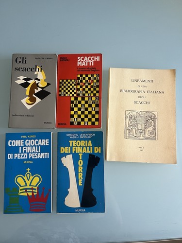 Lotto libri sugli - lotto, scacchi