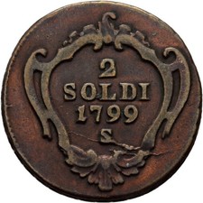 Gorizia Gradiska 2 Soldi 1799
