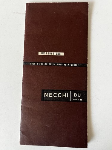 Necchi nova sewing machine - bu,