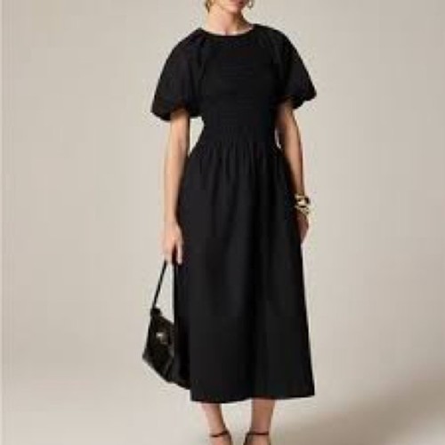 Abito midi crew cotone - abito,