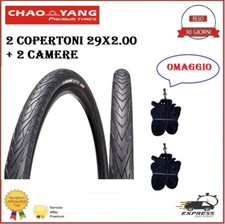 2 Copertoni 29x2.00 Mtb Slick Bici Gomme City Bike 700x 50  Bicicletta E-bIKE