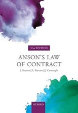 Anson's Law of Contract, Cartwright, John
