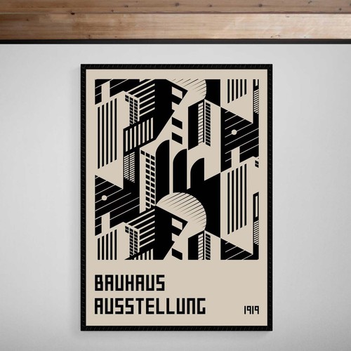 Poster bauhaus esposizione - poster,