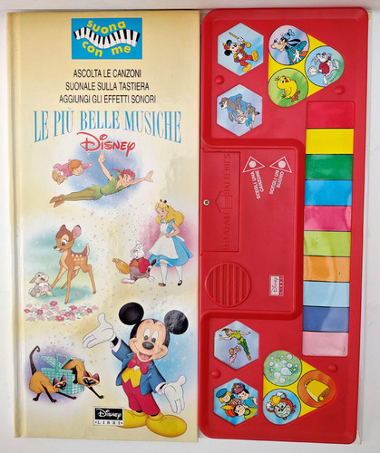 Disney libro musicale vintage