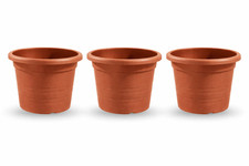 3 Vaso Cilindro in Plastica