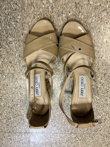 Jimmy choo tacco nudo - jimmy, oro