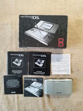 Nintendo DS NTR-001 argentato Fat Primo Modello 2004 Leggere Descrizione 