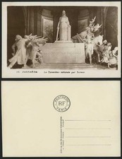 Paris Old Postcard Pantheon