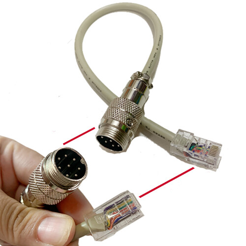 Cavo adattatore microfono rj45 - adattatore,