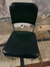Sedia da ufficio vintage 1971 Emeco Navy verde