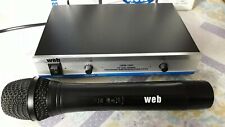 RADIO MICROFONO WEB LWM-1600 A GELATO PIANOBAR KARAOKE DJ PRESENTATORE CANTANTE