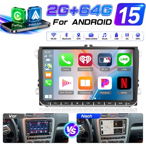 64gb android autoradio - 2+64gb, 15