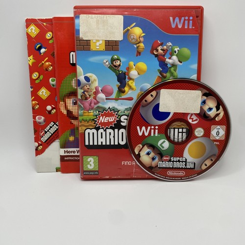 New super mario bros wii - super,