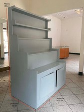 mobile espositore negozio fatto a mano