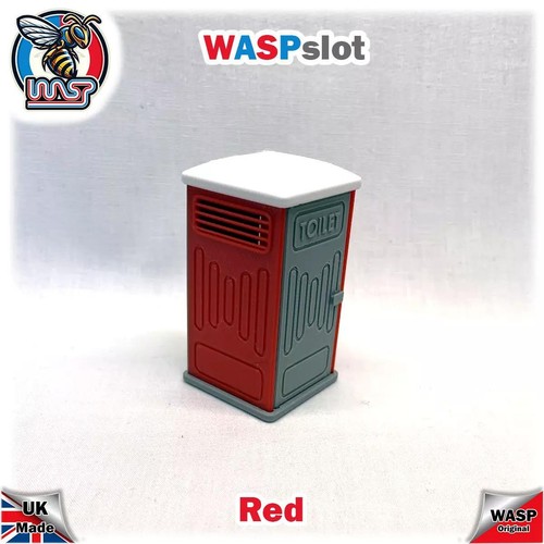 Portatile toilet rosso - toilet, slot