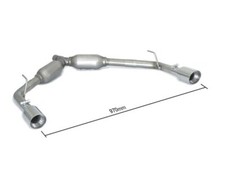 Scarico sportivo duplex