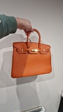 Hermes Birkin 35 In Orange O
