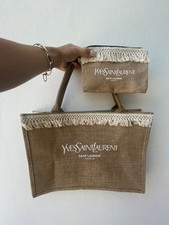 Bag Juta Borsa +pochette Realizzata A Mano 