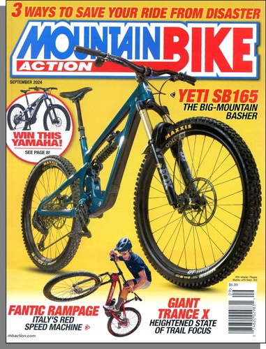 Mountain bike action - action,