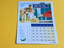 Gioco in scatola HOTEL Pezzo di ricambio. Atto di proprietà ROYAL