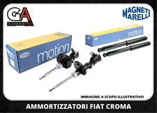kit 4 ammortizzatori anteriori posteriori magneti marelli fiat croma 1.9 2005