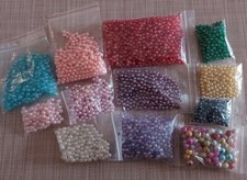 Lotto perline plastica 6mm