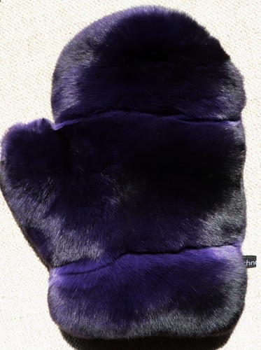 Pelliccia chinchilla guanti - chinchilla,