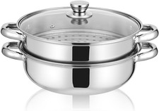 Acciaio Inossidabile Doppio Strato Piroscafo Domestico Multifunzionale Pentola P