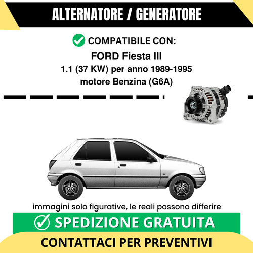 Alternatore ford fiesta - ford,