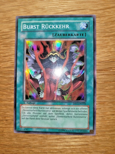 Yugioh burst ritorno - yugioh!,