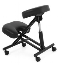 SGABELLO ERGONOMICO NERO
