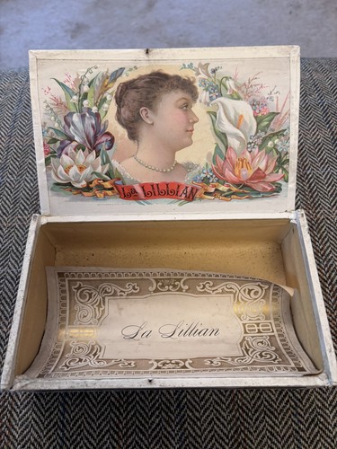 Early wooden cigar - wooden, la