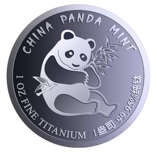 Moneta Cina Panda 1 oncia 2026