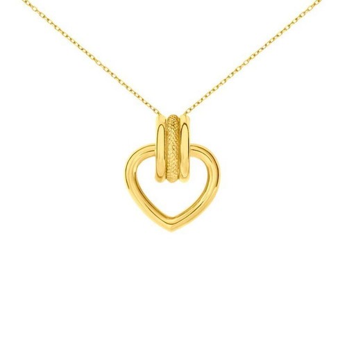 Collana donna cuore oro giallo - donna,