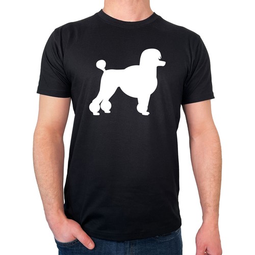 Shirt uomo barboncino sagoma - t-shirt,