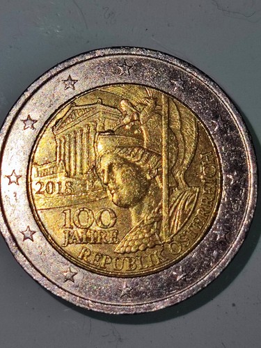 Moneta euro 100 - moneta, jahre