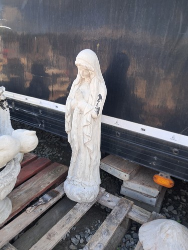 Statua santa madonna - santa, stampo