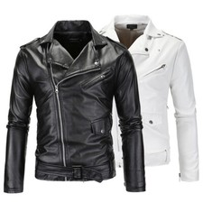 Giacca Biker In Pelle